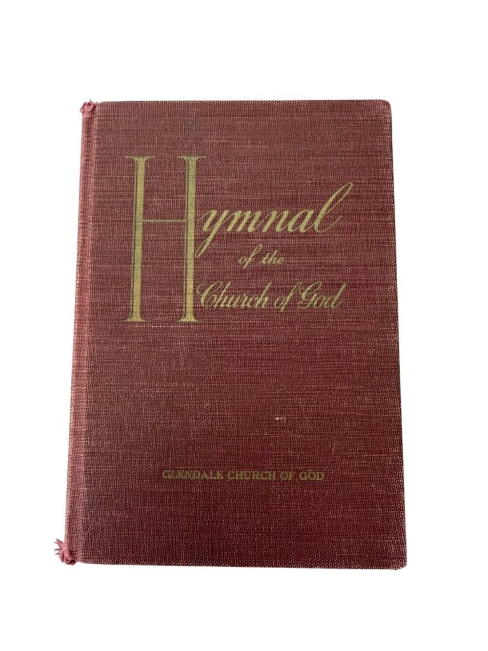 Vintage 1953 Hymnal of the Church of God Gospel Trumpet Co Anderson Indiana